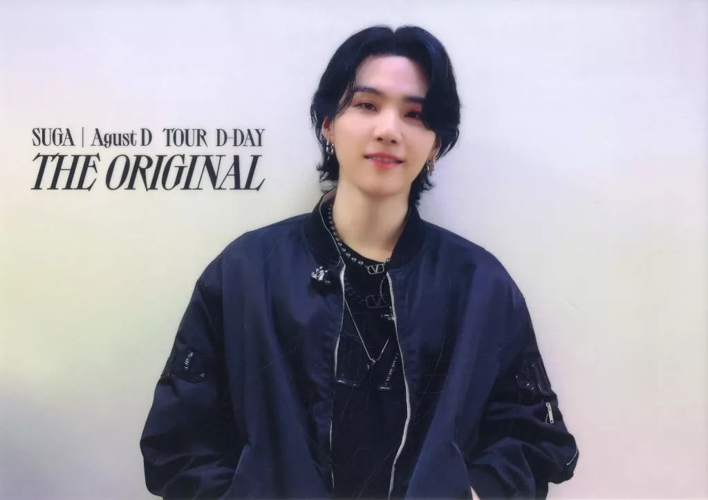 A3 Agust D(シュガ) 「デジタルコード SUGA Agust D TOUR D-DAY The Original&Agust D TOUR D-DAY The Original POSTER SET(ポスターセット/5枚組)」 UNIVERSAL MUSIC STORE限定2点セット購入特典_image