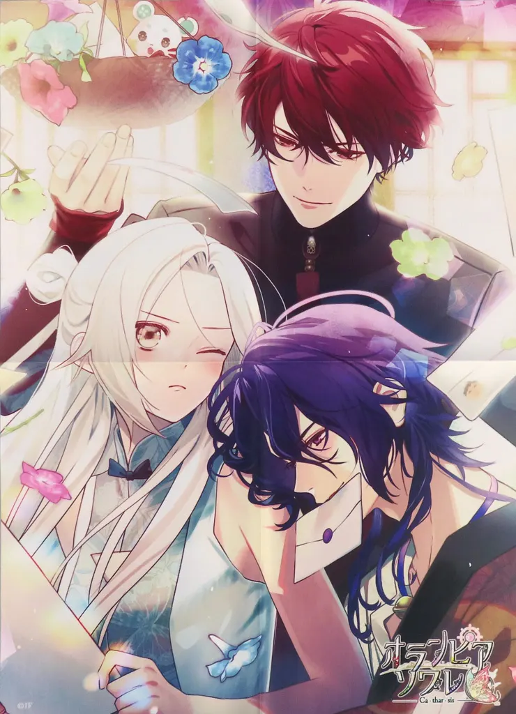 B3布 朱砂&縁&主人公 「Switchソフト オランピアソワレ Catharsis スペシャルステラセット」 同梱特典_image