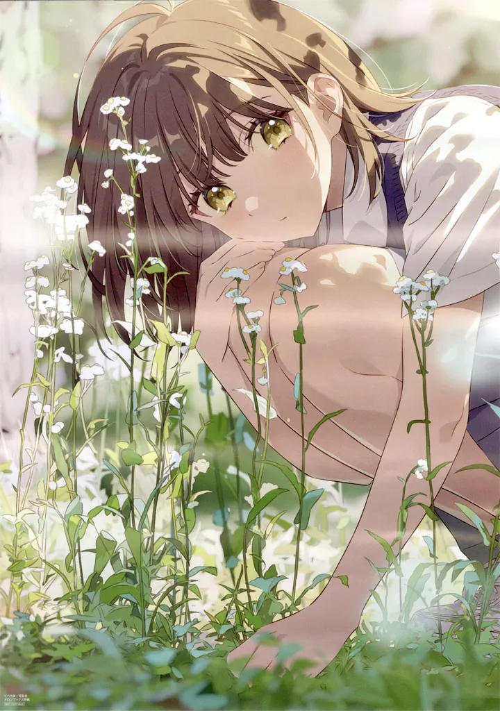 (A3サイズ) へちまイラスト 「へちま画集 travidebla」 メロンブックス購入特典_image