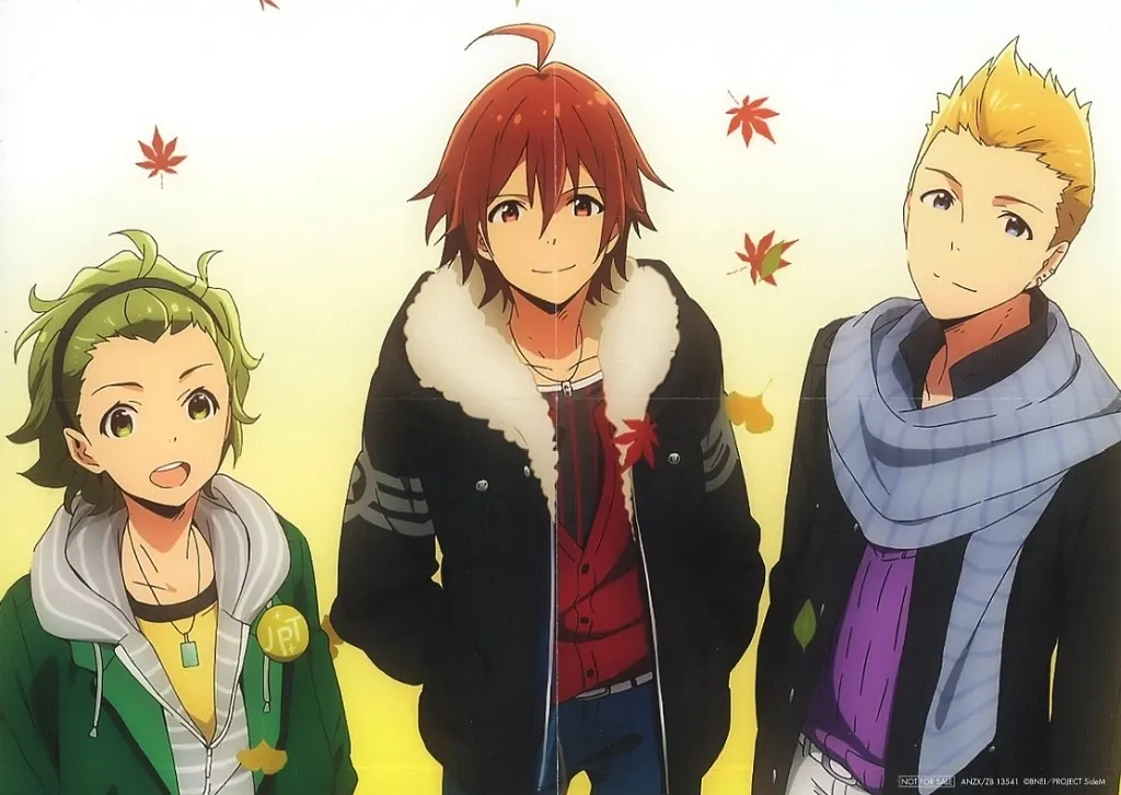 A4ピンナップポスター(四つ折) Jupiter 「Blu-ray アイドルマスター SideM 6 [完全生産限定版]」 封入特典