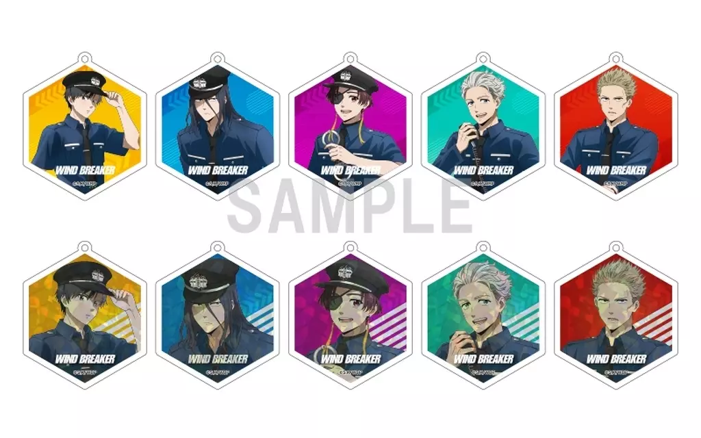 【BOX】WIND BREAKER アクリルコレクション 警官ver