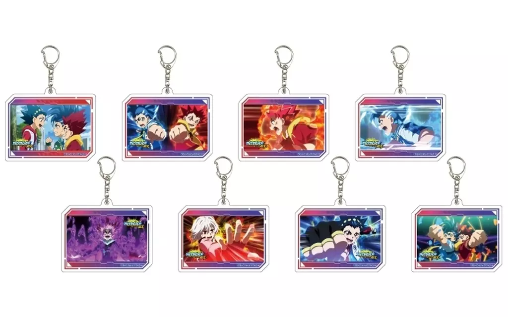 【BOX】ベイブレードバースト スパーキング アクリル 10.場面写イラスト