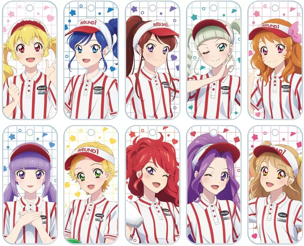 【BOX】アイカツ! 10th STORY ～未来へのSTARWAY～ 描き下ろし ROUND1ver. トレーディングアクリルキータグ