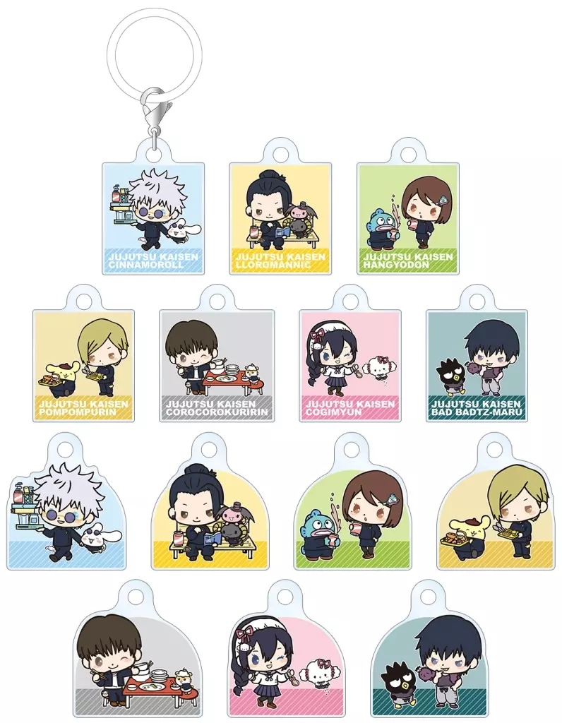 【BOX】呪術廻戦 第2期 懐玉・玉折×サンリオキャラクターズ トレーディング 目印ミニアクリルチャーム