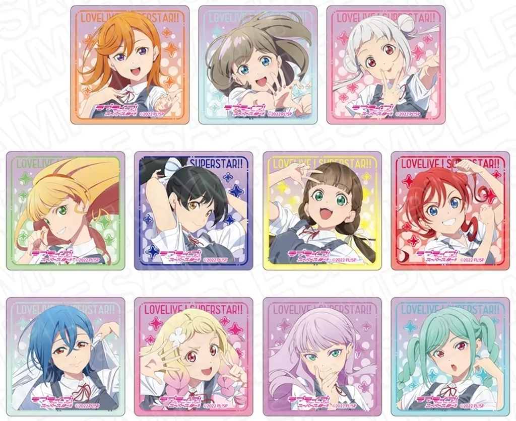 アクリルスタンド・アクリルパネル　【BOX】ラブライブ!スーパースター!! アクリルブロック 夏制服 vol.2
