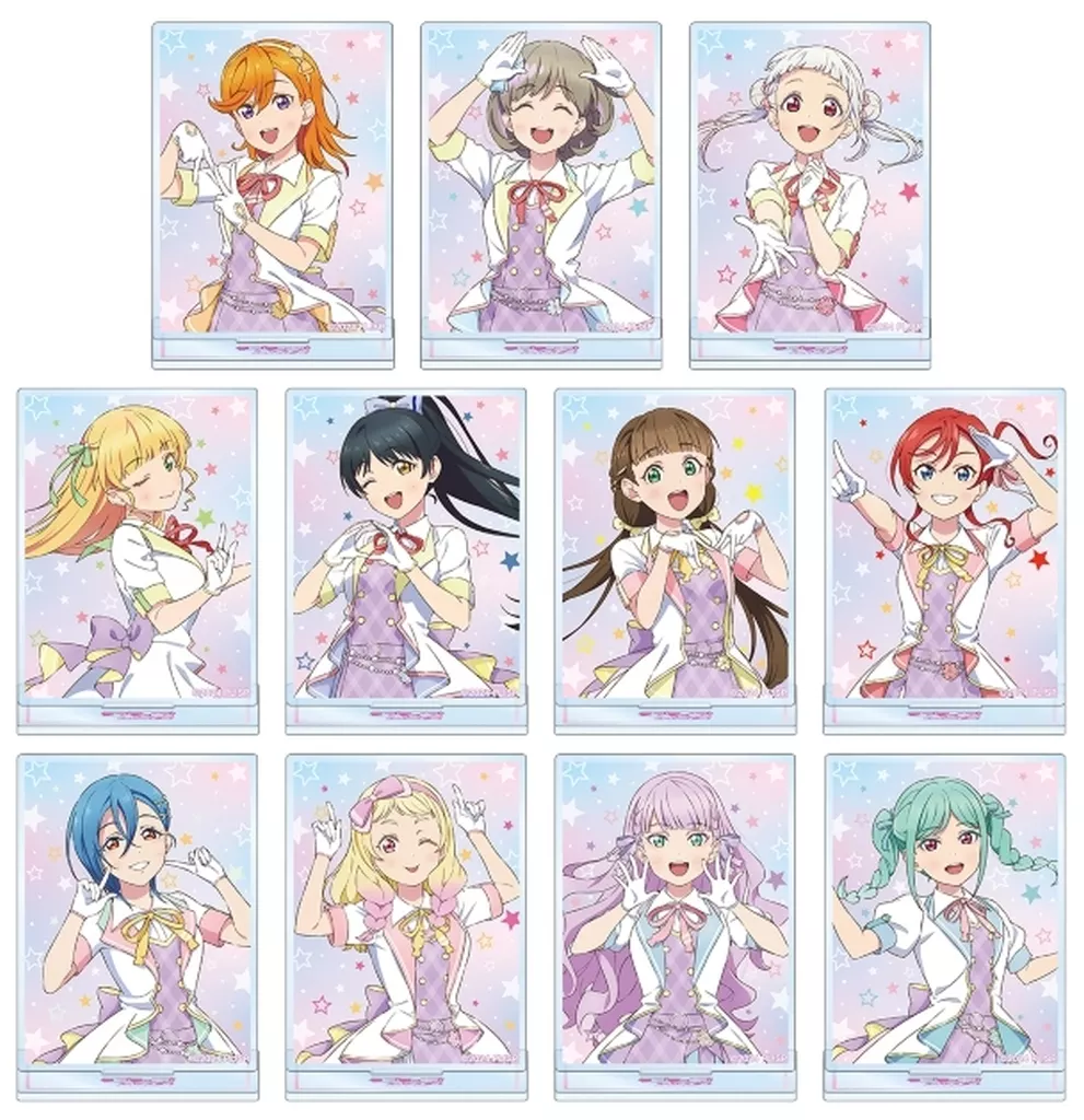 アクリルスタンド・アクリルパネル　【BOX】ラブライブ!スーパースター!! 描き下ろし MIRACLE NEW STORYver. トレーディングアクリルスタンド