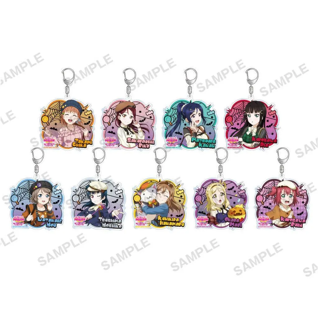 【BOX】ラブライブ!スクールアイドルフェスティバル トレーディングアクリル Aqours ハロウィン編Part2ver.
