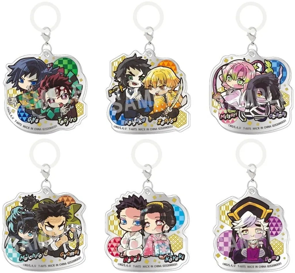【BOX】ぴた!でふぉめ 鬼滅の刃 無限城編 弐 トレーディングアクリルチャーム
