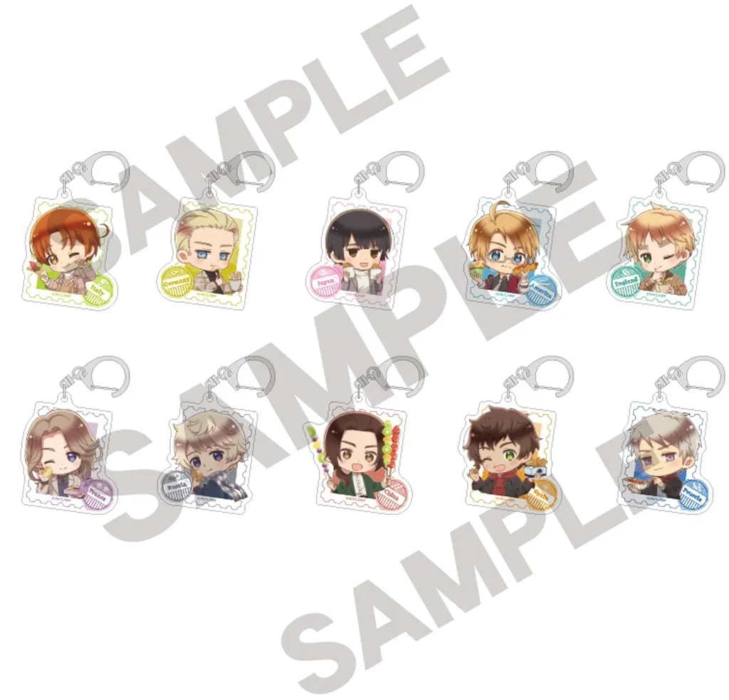【BOX】ヘタリア World★Stars トレーディングアクリル 食べ歩きグルメ ミニキャラ