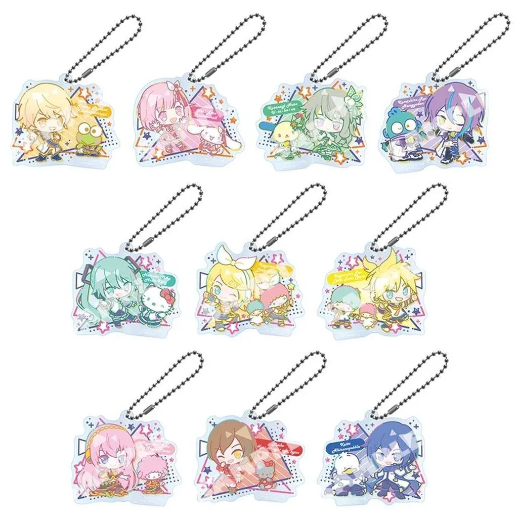 【BOX】プロジェクトセカイ カラフルステージ! feat. 初音ミク ×サンリオキャラクターズ ミニキャラアクリルコレクション C ワンダーランズ×ショウタイム＆バーチャル・シンガー
