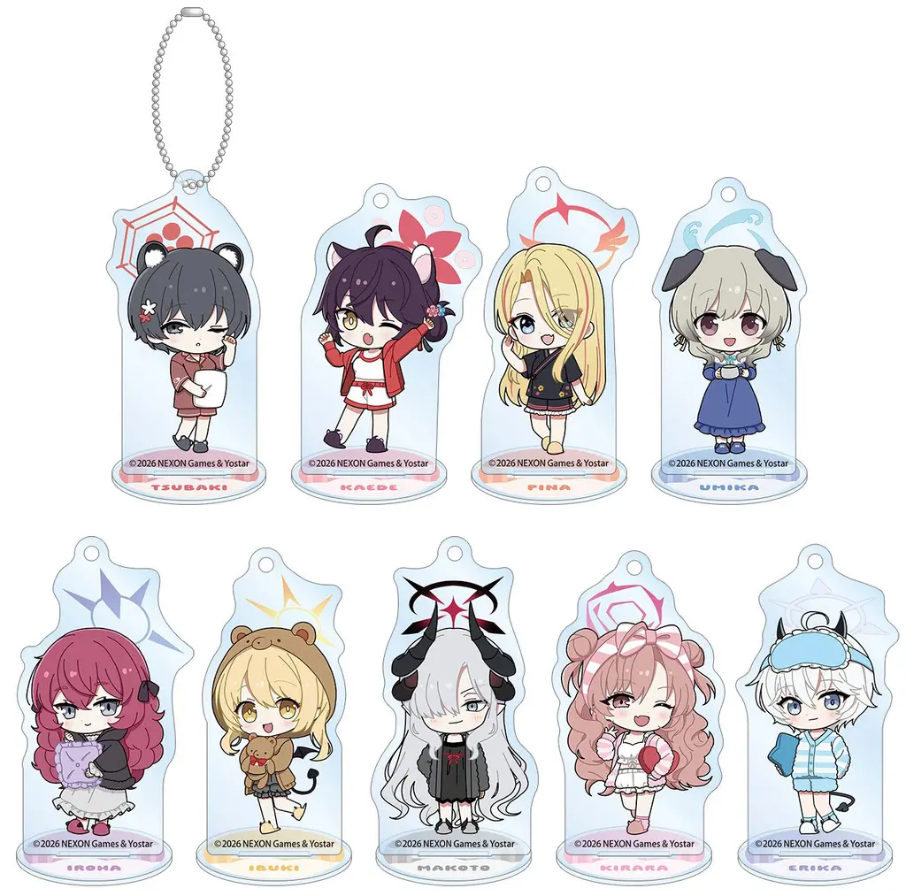【BOX】ブルーアーカイブ -Blue Archive- トレーディング ちびキャラ アクリルスタンド