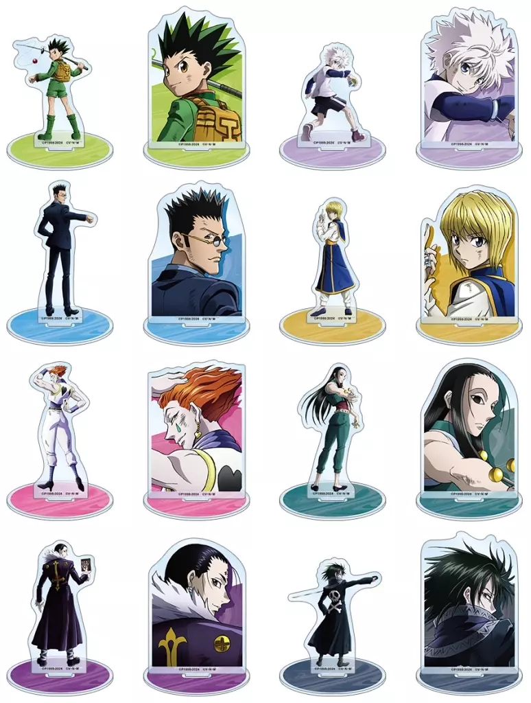 アクリルスタンド・アクリルパネル　【BOX】HUNTER×HUNTER 描き下ろし 戦う背中ver. トレーディングアクリルスタンド