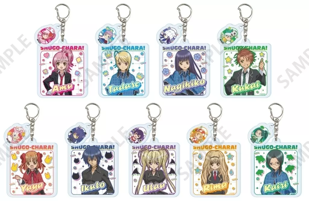 【BOX】しゅごキャラ! パーツ付きアクリル 01.公式イラスト