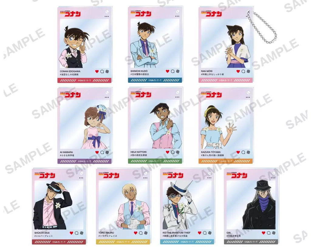 【BOX】名探偵コナン トレーディングアクリル ブラウスタイルver.