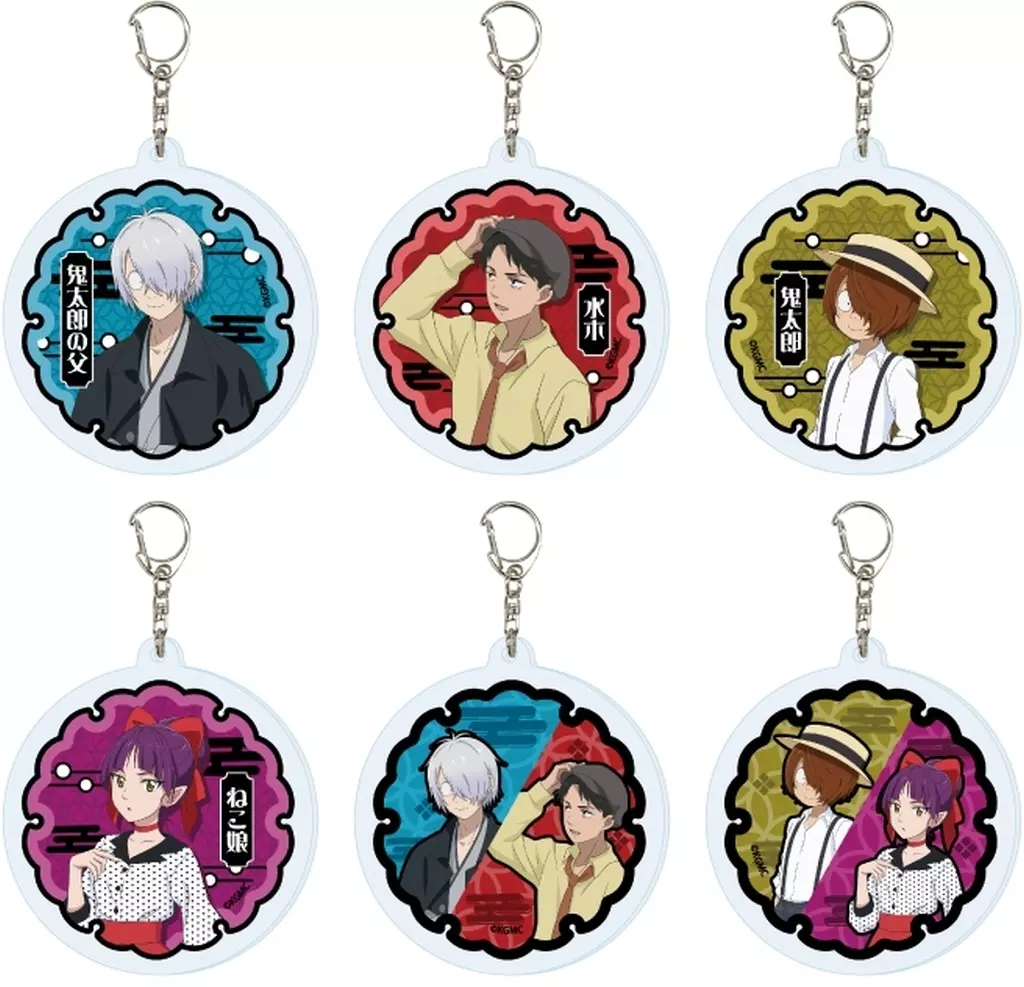 【BOX】映画 鬼太郎誕生 ゲゲゲの謎 アクリル 01.レトロver. 描き下ろしイラスト