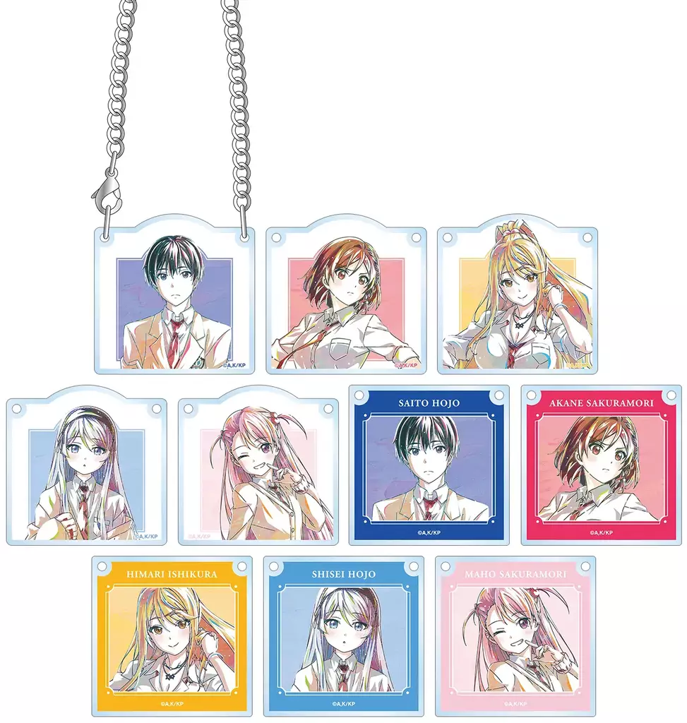 【BOX】クラスの大嫌いな女子と結婚することになった。 トレーディング Ani-Art 第1弾 アクリルドアプレート風チャーム