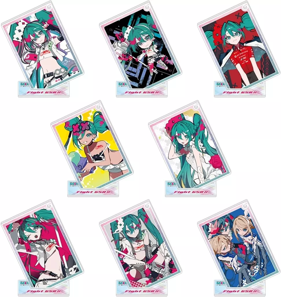 【BOX】初音ミク GTプロジェクト レーシングミク 2025Ver. トレーディングアクリルスタンド vol.1