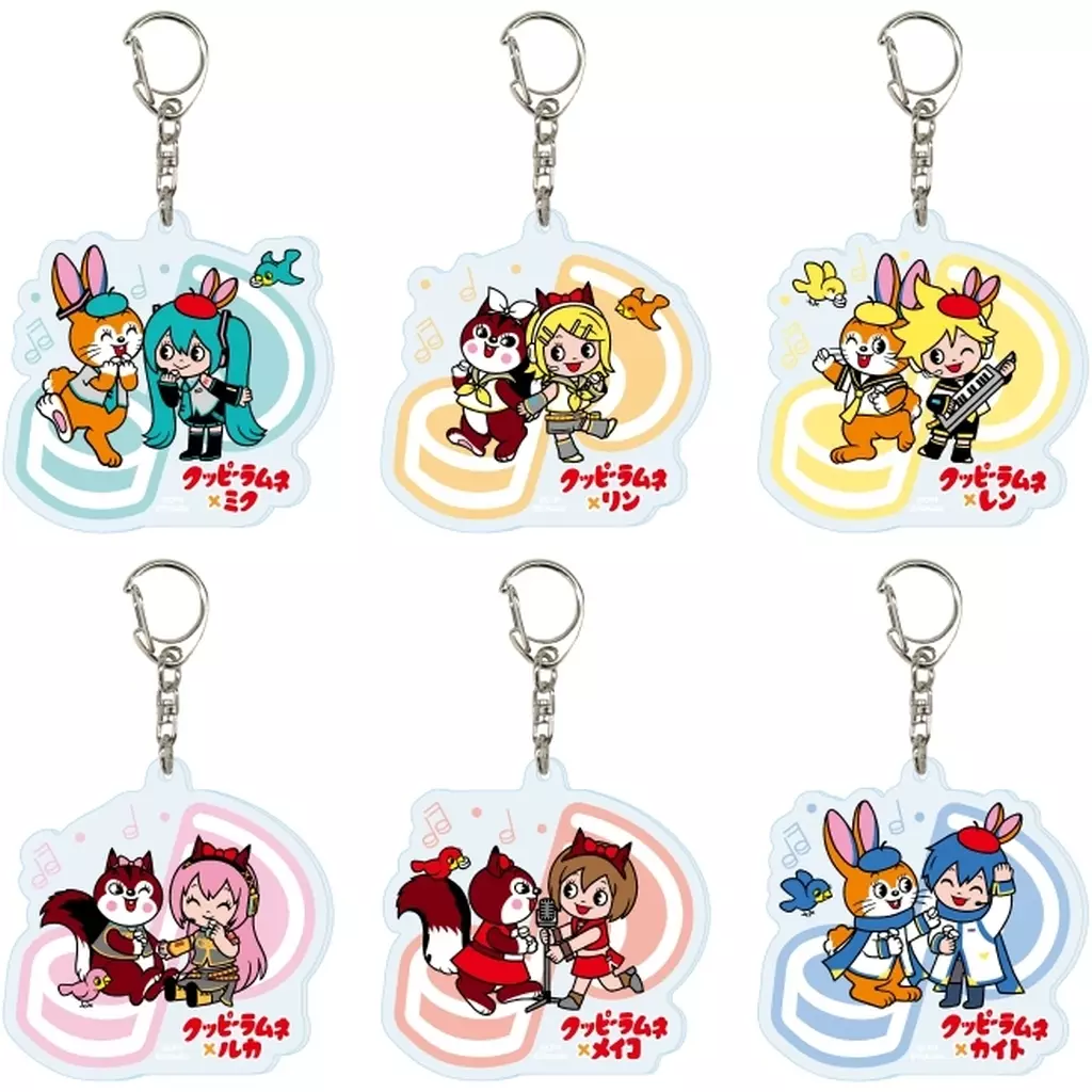 【BOX】アクリル 初音ミク×クッピーラムネ 01.デフォルメイラスト