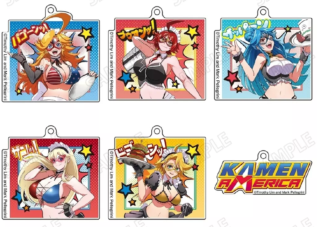 【BOX】仮面アメリカ アクリルコレクション