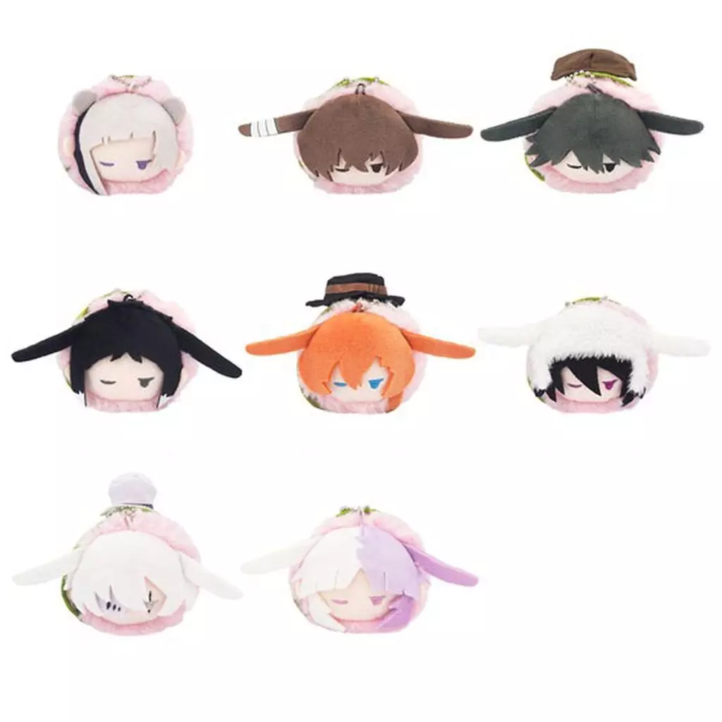 ぬいぐるみマスコット・ぬいぐるみバッジ　【BOX】文豪ストレイドッグス レトロちっくマスコット はるうさぎ～寝ぼけ顔～Ver.