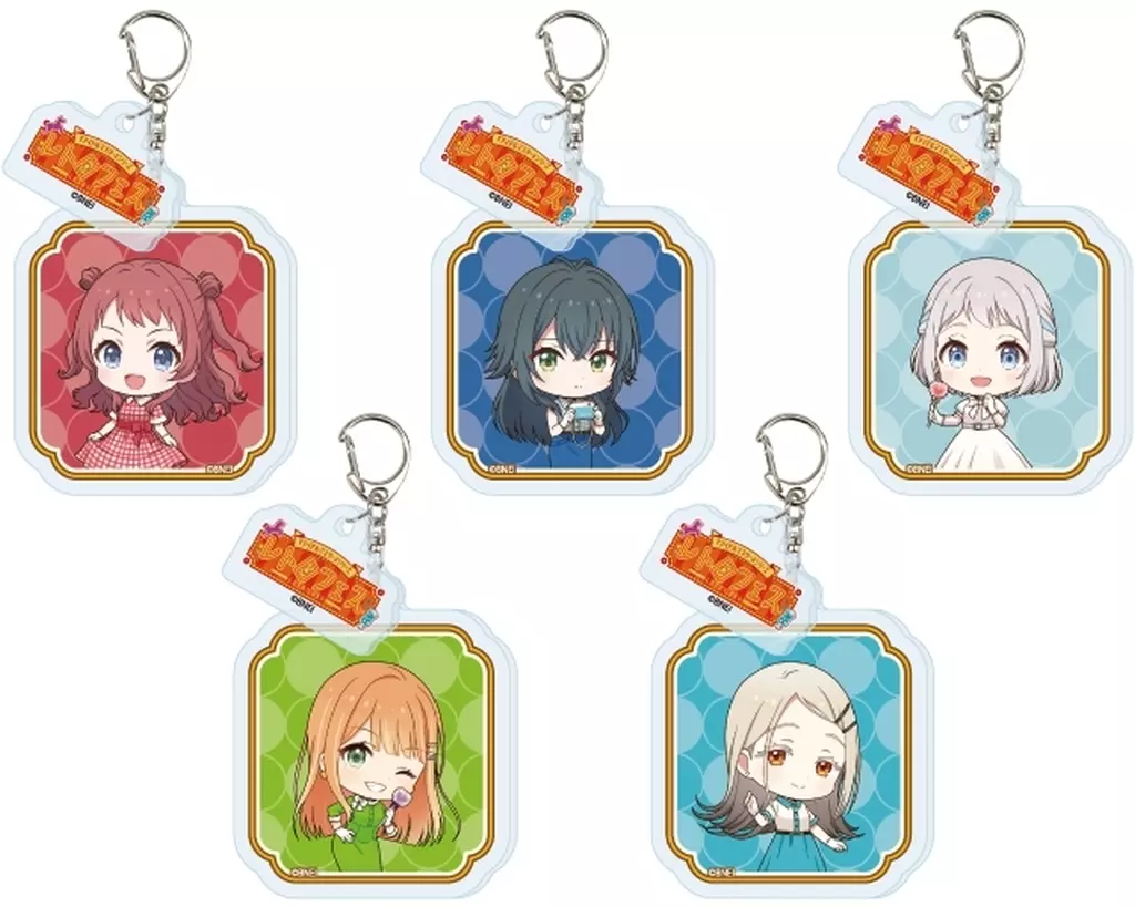 【BOX】アイドルマスター シリーズ×西武園ゆうえんち レトロフェスパーツ付きトレーディングアクリル 06.学園アイドルマスター