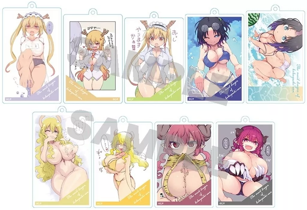 【BOX】小林さんちのメイドラゴン アクリル エッチなイラストver.