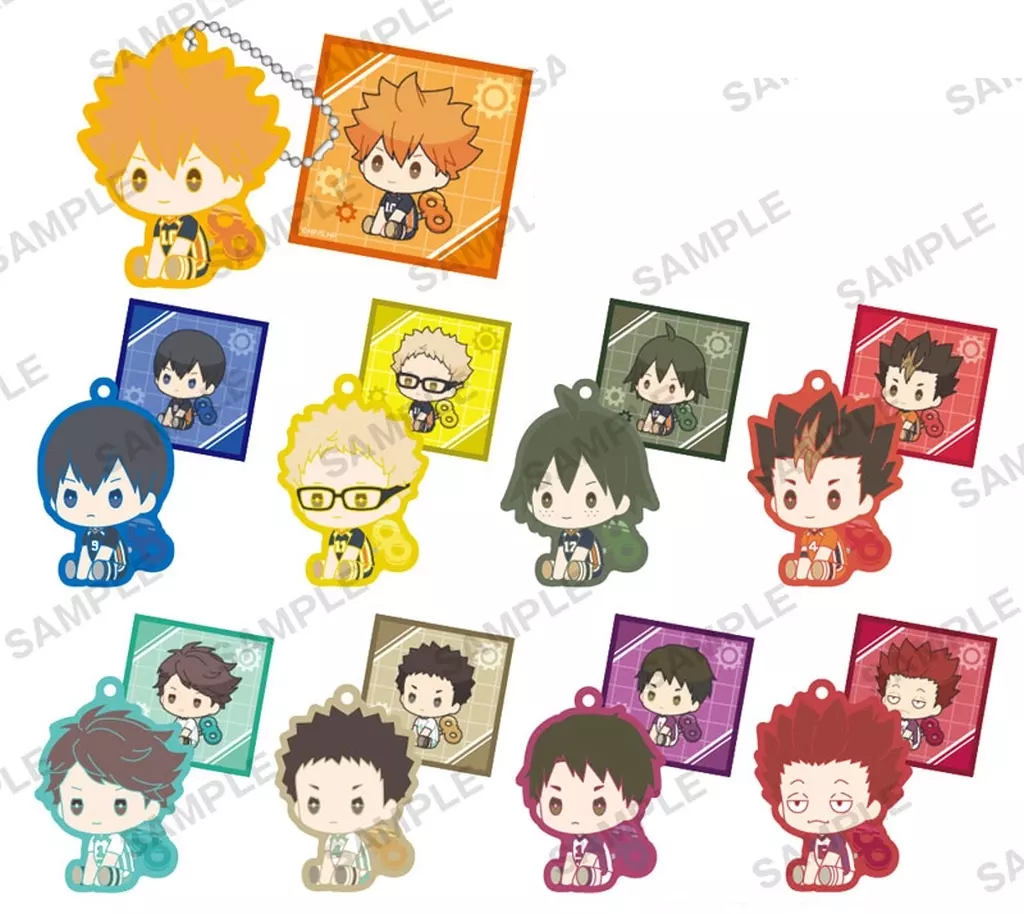 【BOX】ハイキュー!! ぺたっとねじまきらばーきーほるだー vol.1 BOXver.
