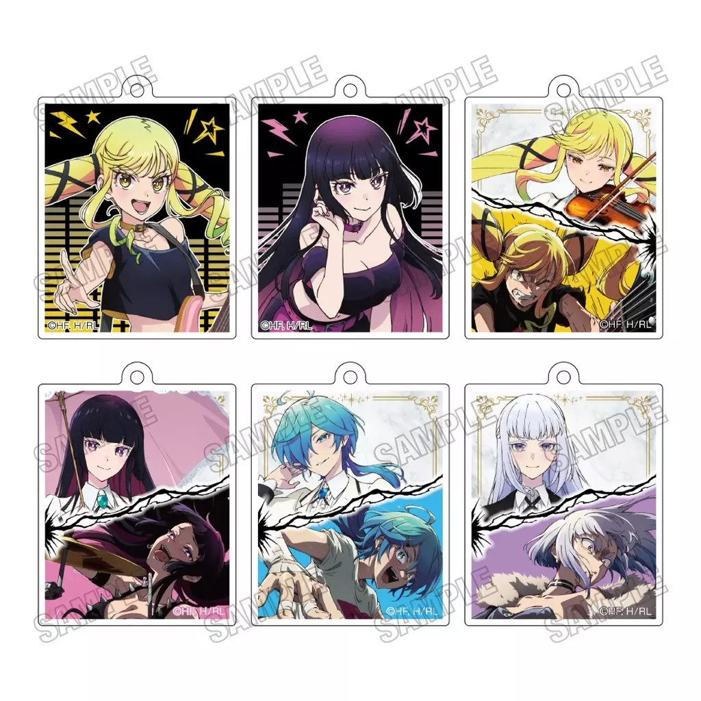 【BOX】アニメ ロックは淑女の嗜みでして アクリルコレクション