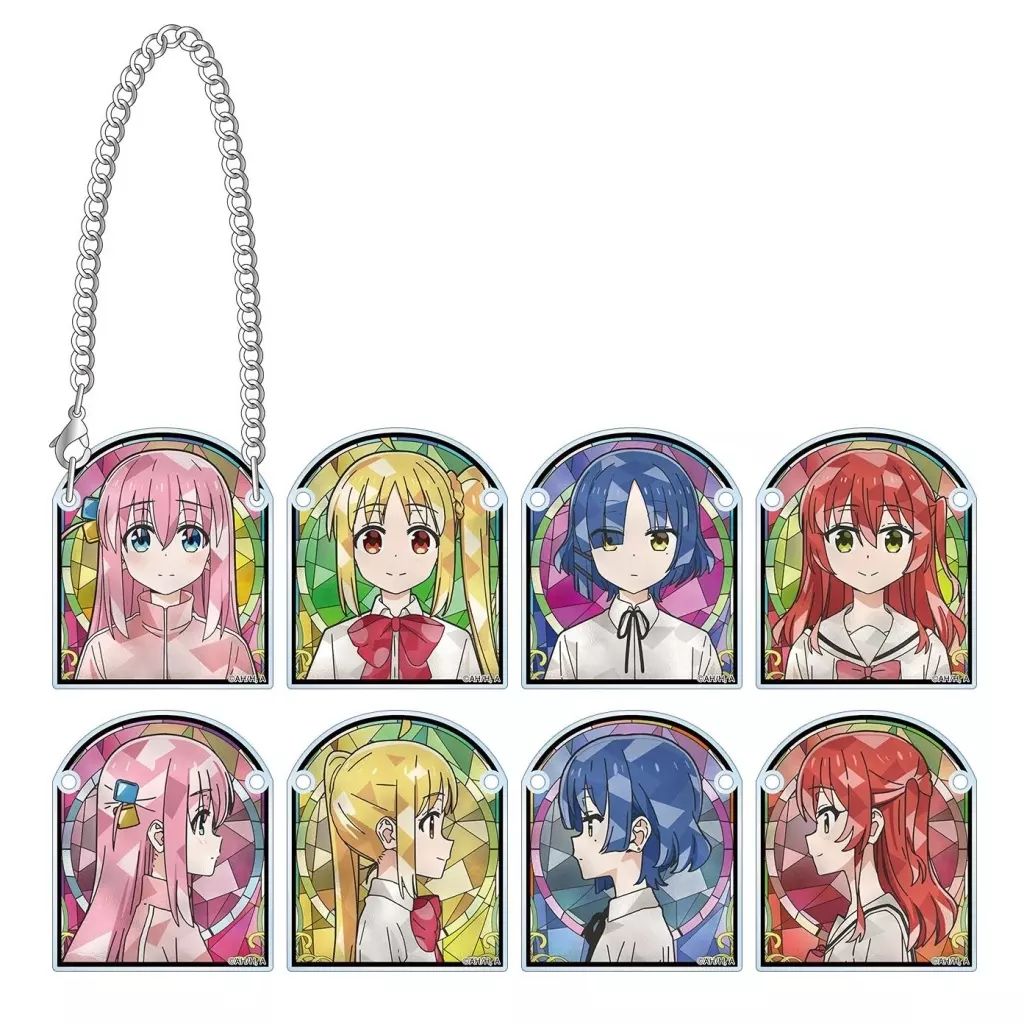 【BOX】ぼっち・ざ・ろっく! トレーディング Aure Glass アクリルドアプレート風チャーム