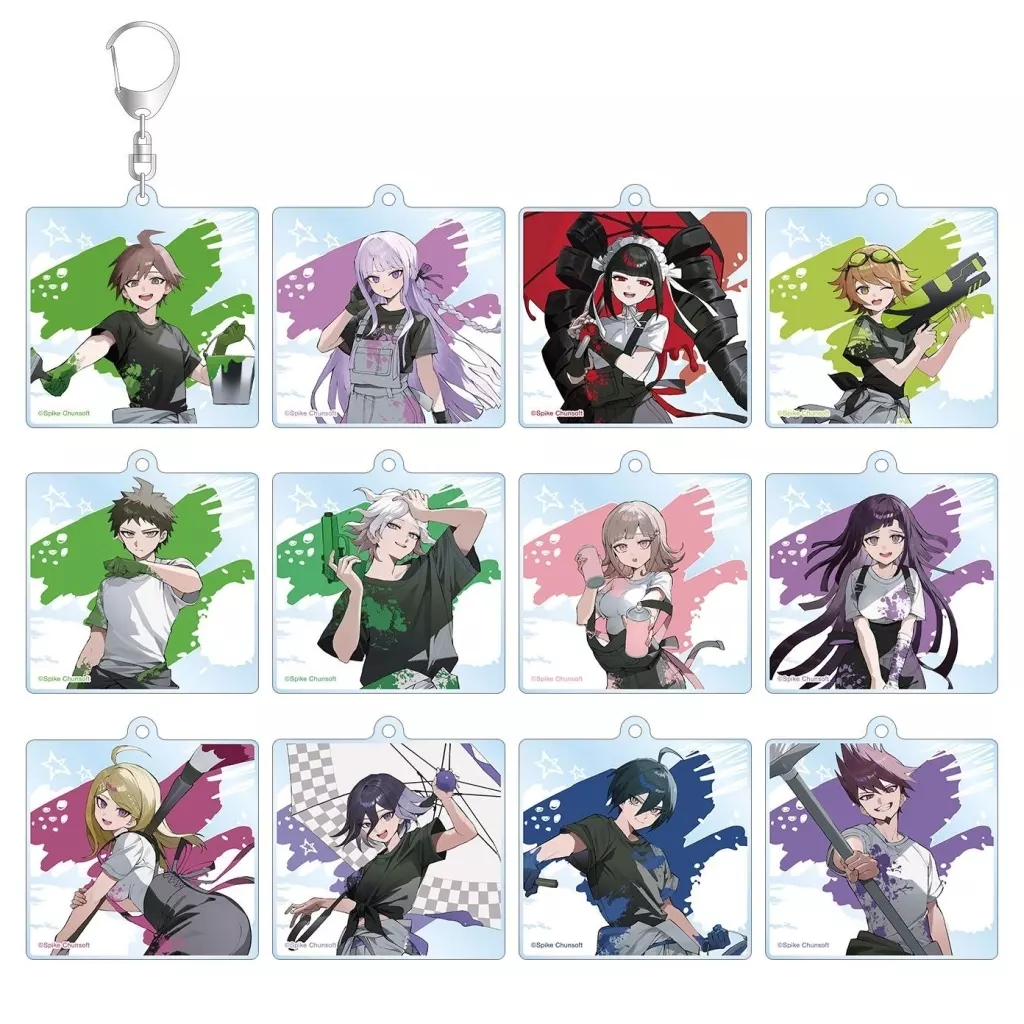 【BOX】ダンガンロンパシリーズ さくしゃ2さんイラスト ペイントスタイルver. トレーディングアクリル