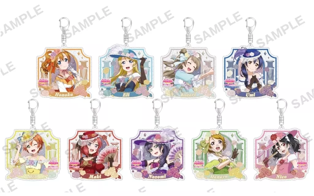 【BOX】ラブライブ!スクールアイドルフェスティバル トレーディングきらりんアクリル μ’s 舞踏会ver.