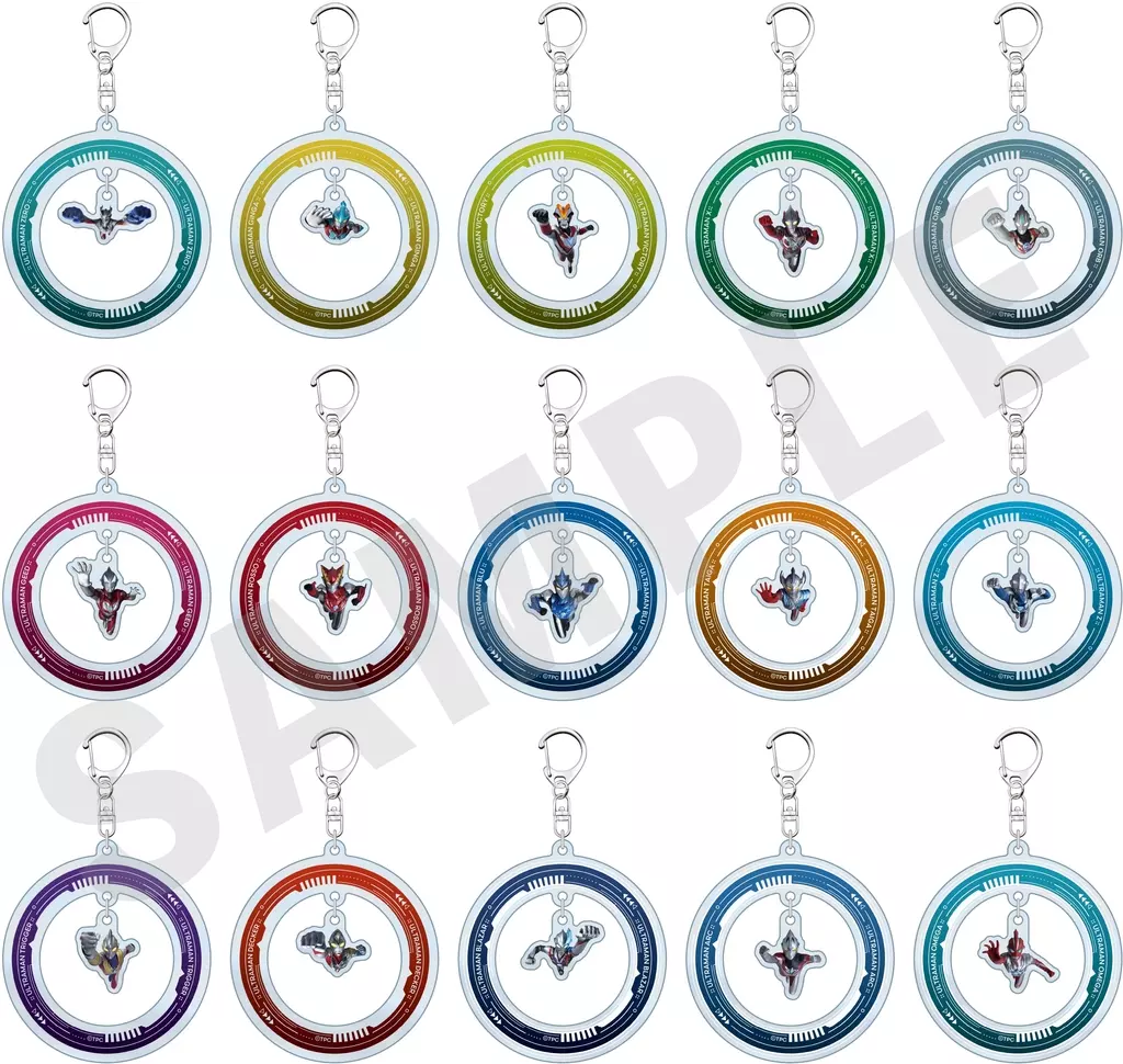 【BOX】ウルトラマンシリーズ トレーディングゆらゆらアクリル
