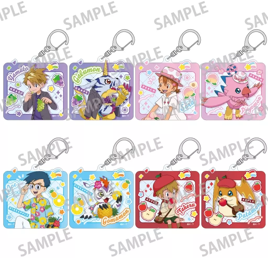 【BOX】デジモンアドベンチャー トレーディングアクリルvol.2 フルーツパーティー