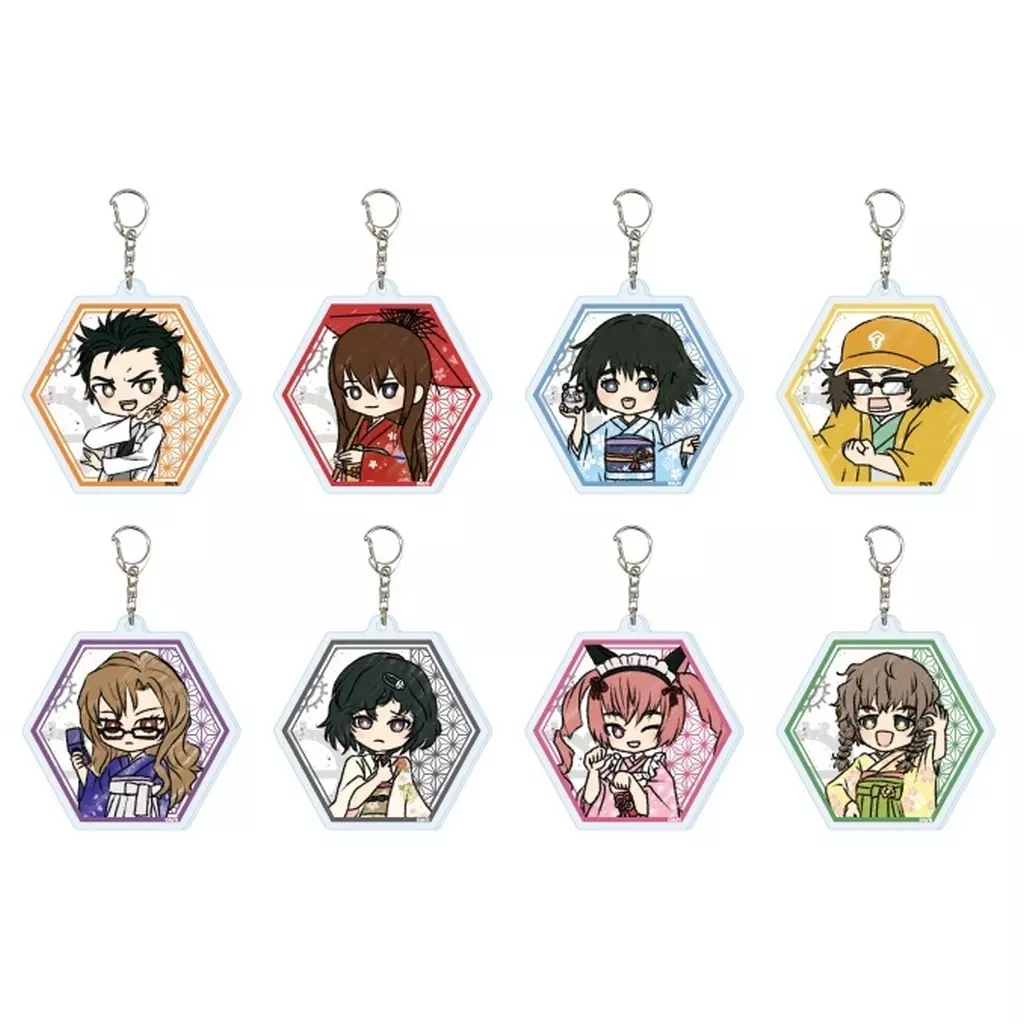 【BOX】アクリル STEINS;GATE 01.着物ver.グラフアートイラスト