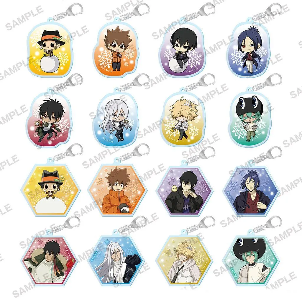 【BOX】家庭教師ヒットマンREBORN! トレーディングアクリル 雪バトルver.