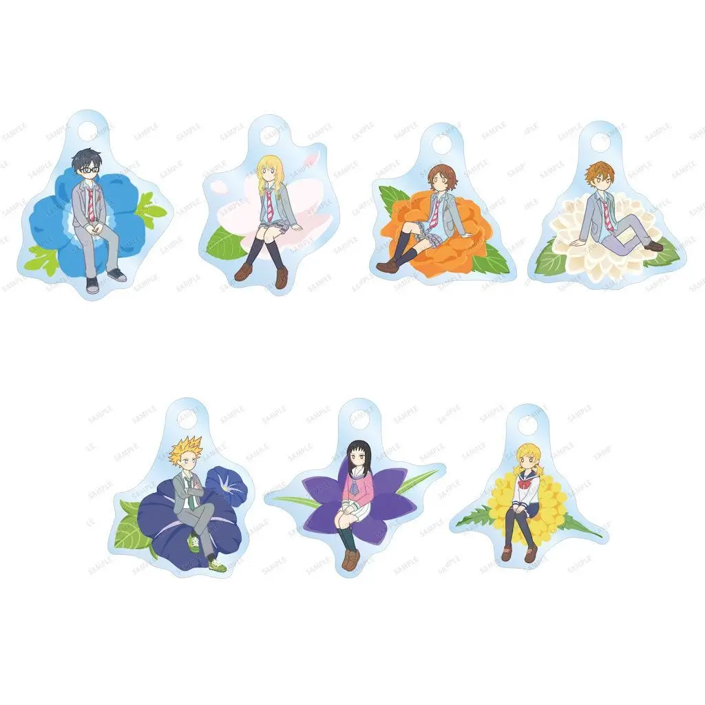 【BOX】四月は君の嘘 トレーディング Botania めじるしミニアクリルチャーム