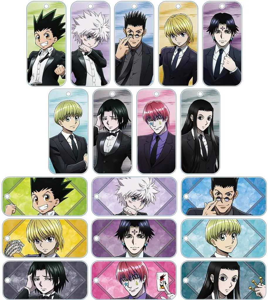 【BOX】HUNTER×HUNTER 描き下ろし トレーディングアクリルキータグ スーツ(戦闘後)ver.