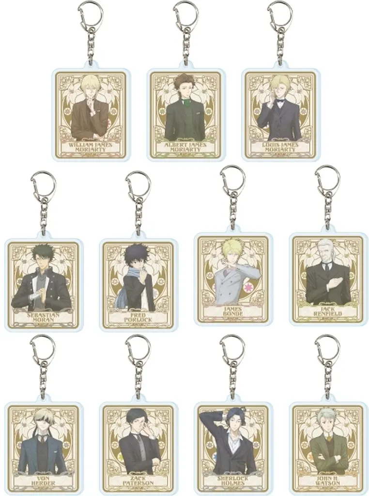 【BOX】憂国のモリアーティ トレーディングアクリル 07.ANTRAITEイラスト