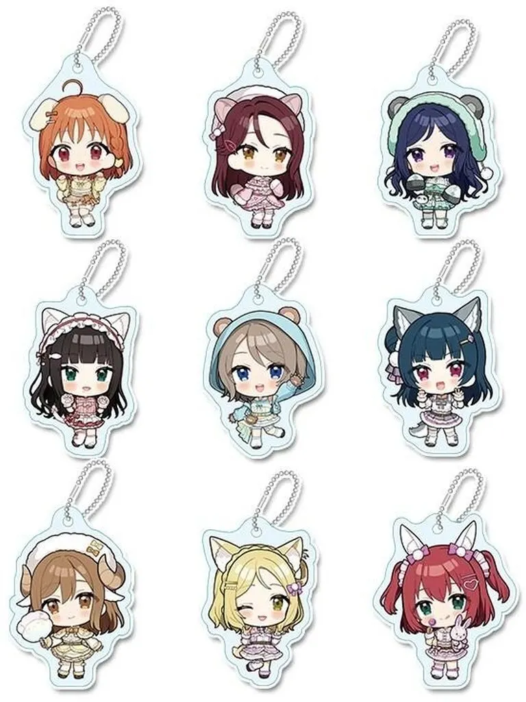 【BOX】ラブライブ!サンシャイン!! ぷちちょこ トレーディングアクリル アニマル衣装