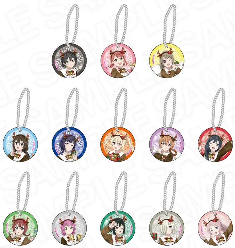 【BOX】ラブライブ!虹ヶ咲学園スクールアイドル同好会 アクリルミニチャーム トナカイ風衣装 ver.