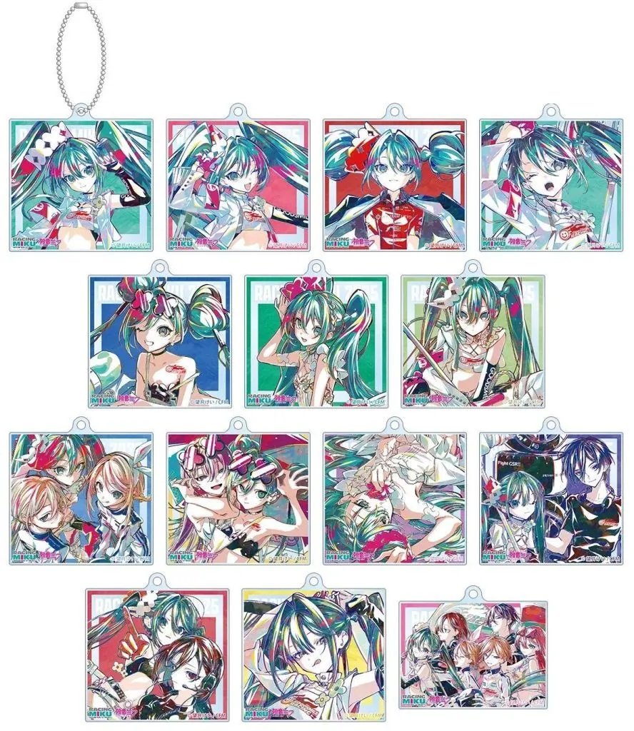 【BOX】初音ミク GTプロジェクト トレーディング Ani-Art アクリル