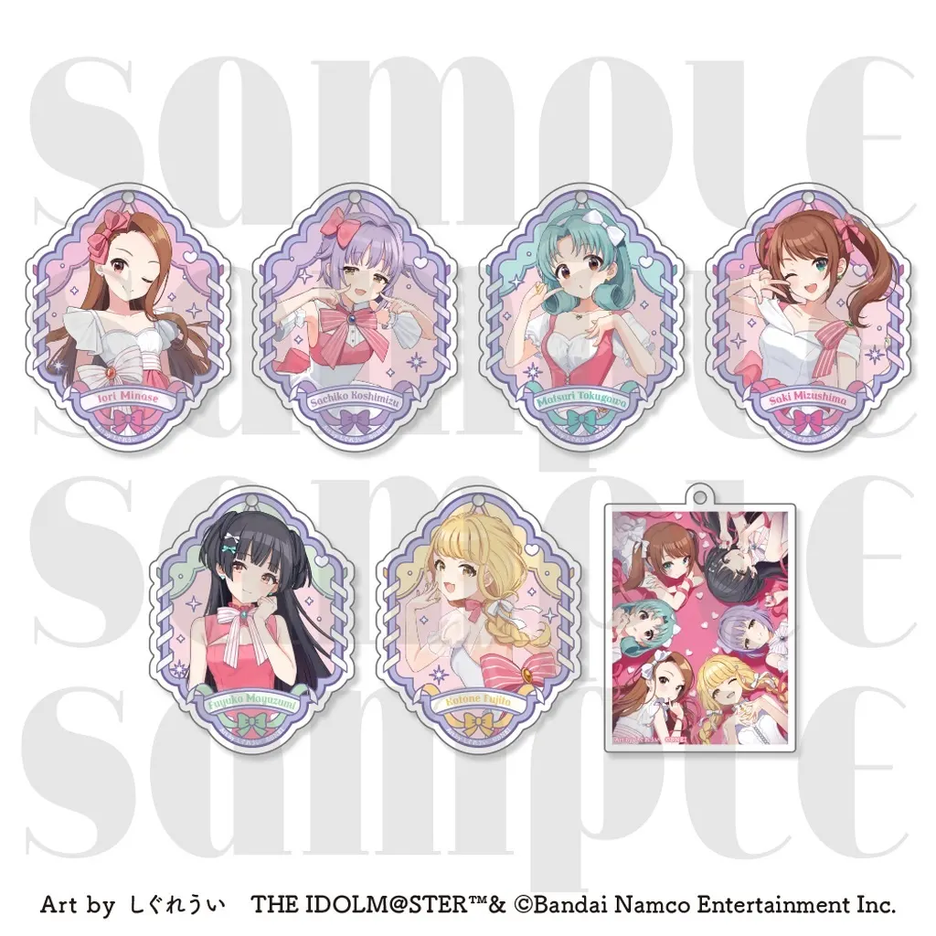 【BOX】アイドルマスター シリーズ×しぐれうい トレーディングホロアクリル