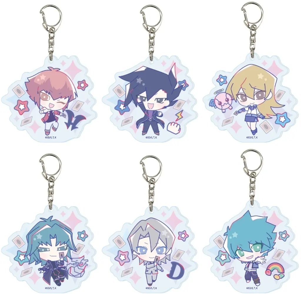 【BOX】遊☆戯☆王デュエルモンスターズGX Design produced by Sanrio アクリル 01.コラボイラスト