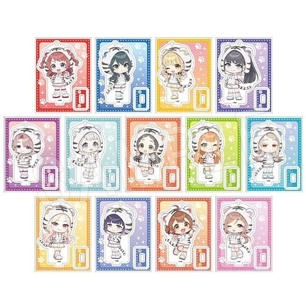 【BOX】学園アイドルマスター トレーディングアクリルスタンド ホワイトタイガーver.