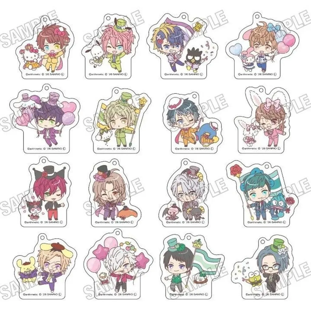 【BOX】DYNAMIC CHORD×サンリオキャラクターズ ミニキャラアクリルコレクション