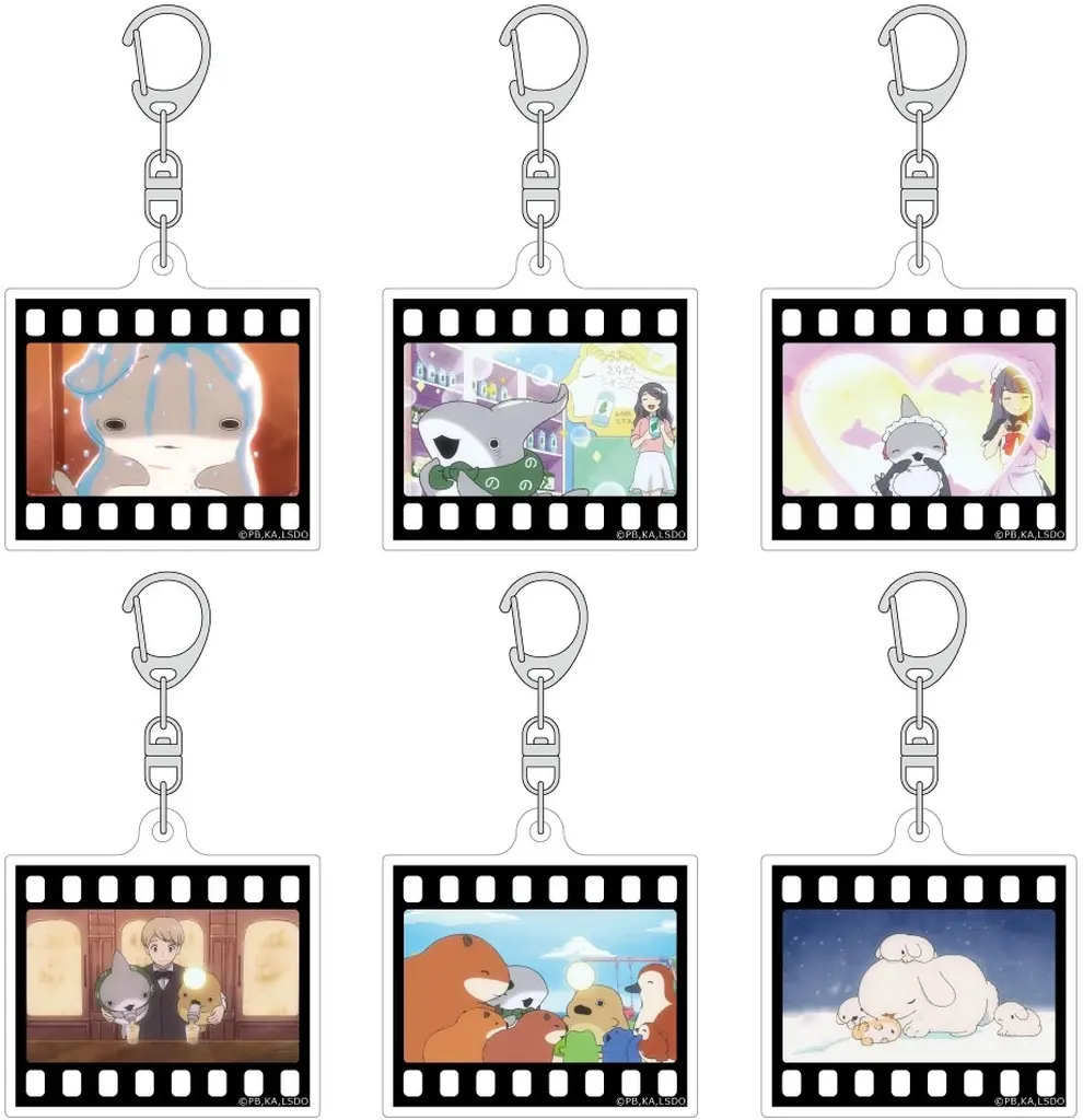 【BOX】おでかけ子ザメ トレーディングコマ風アクリル(ver.B)