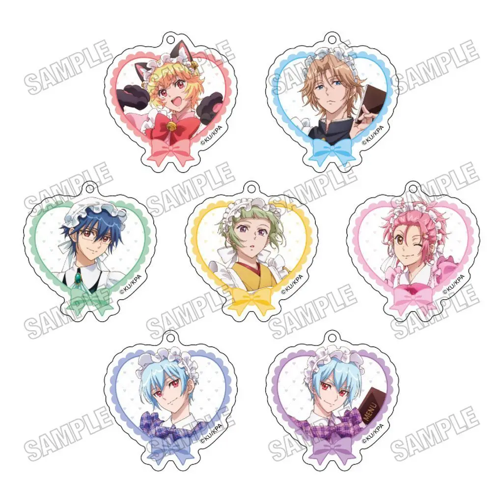 【BOX】劇場版 美男高校地球防衛部ETERNAL LOVE! 描き下ろしアクリルコレクション メイドさん大集合ver.