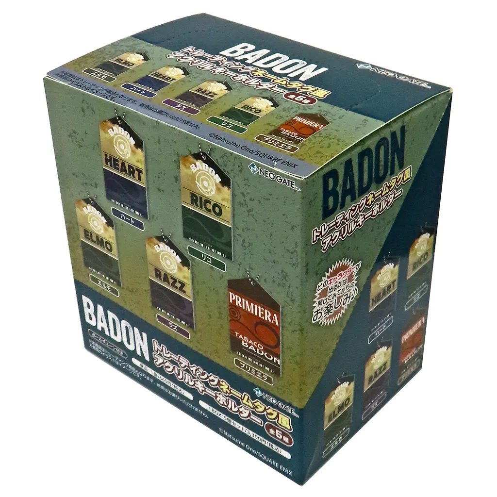 【BOX】BADON トレーディングネームタグ風アクリル