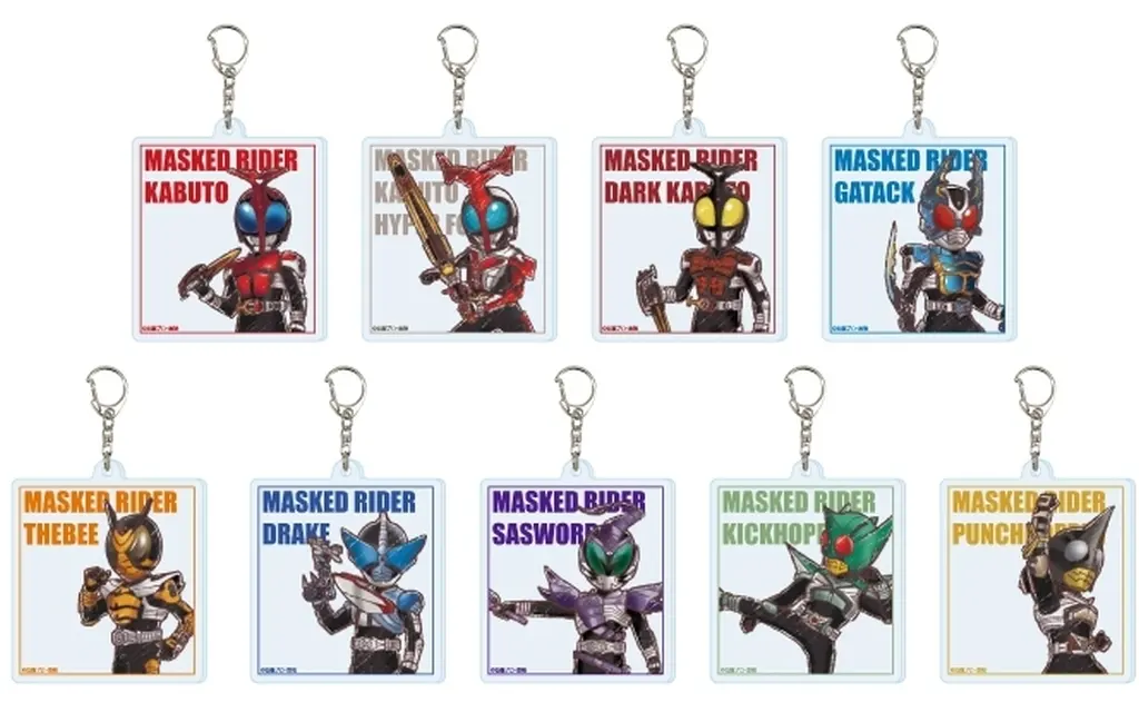 【BOX】仮面ライダーカブト アクリル 01.グラフアートイラスト
