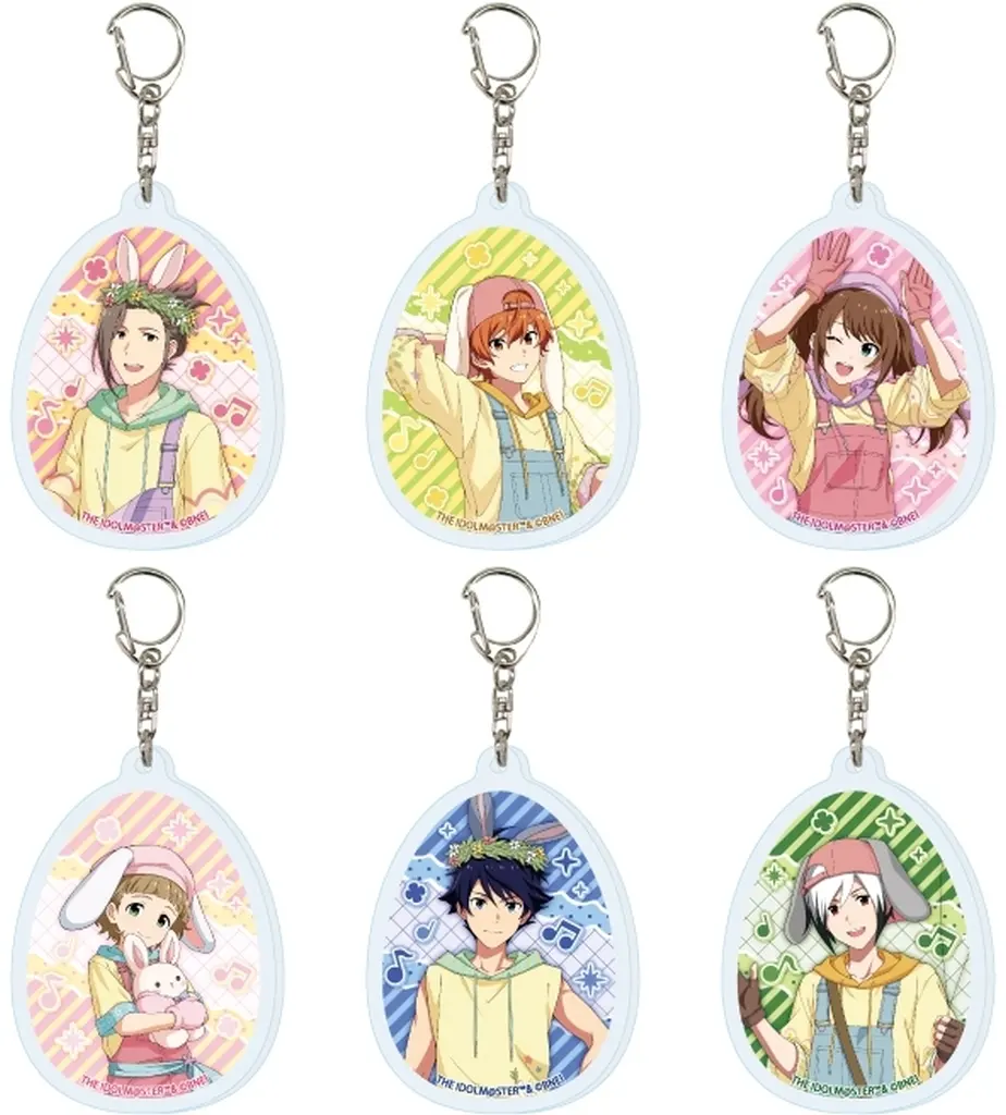 【BOX】アイドルマスター SideM トレーディングアクリルキーホルダー 06.エッグハントver. (描き下ろしイラスト)